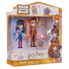 Wizarding World Harry Potter, Magical Minis Cho Chang and George Weasley Figure Set with 2 Doll Accessories, Kids Toys for Ages 6 and up