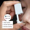 Nose Piercing Gun Kit - 2 Pack Nose Piercing Kit Safety Disposable Nose Percinging Kit with 10 Pcs Nose Rings Stud Self Piercings Kits Nose Piercing (Pink)