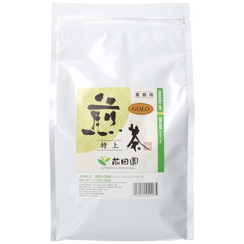 Maeda-En Sencha Green Tea Gold for Foodservice, 1.10 Pound
