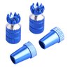 HobbyPark Aluminum RC Transmitter Stick Ends Controller Thumb Rocker M3 Thread for TX Futaba/FrSky/Spektrum DX6i DX7S DX8 DX9 / Taranis X9D /ETurnigy 9X / Hitec Aurora 9 (Blue)