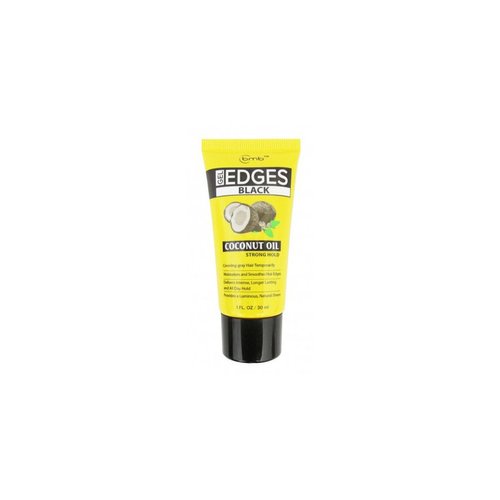 bmb Coconut Oil Black Gel Edges 1 oz and 1 Edge Brush