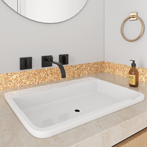 FunStick Champagne Gold Glitter Wallpaper Border Peel and Stick Removable Wall Border Trim Self Adhesive Gold Wallpaper Borders for Bedroom Bulletin Board Sparkle Glitter Contact Paper Decor 3.9"x200"