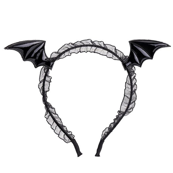 WRBAJIS Halloween Headband Bat Wings Hair Bands Cute Bat Hair Accessories for Women Girls Halloween Party Supplies