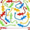 LovesTown 32PCS Colorful Sticky Lizards, Stretchy Sticky Lizards Toys Sticky Fingers Toys for Party Favors Goodie Bag Stuffers Halloween