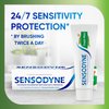 Sensodyne Fresh Mint Sensitive Toothpaste, Cavity Prevention and Sensitive Teeth Treatment - 4 Ounces (Pack of 3)