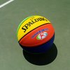 Spalding Rookie Gear Youth Multi Color Indoor-Outdoor Basketball 27.5"