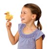 Folkmanis Mini Duckling Finger Puppet Plush, Yellow, 8"
