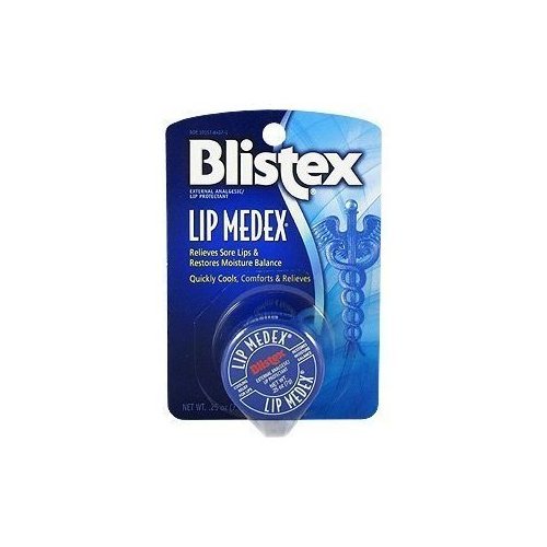 Blixtex Lip Medex Lip Protectant - Relieves Chapped and Sore Lips (.25) by Blistex