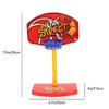 Fsocpen Parrot Intellective Mini Basketball Rack Training Toy,Birdie Basketball Bird Toy,Bird Chew Ball Foraging Toys, Parrot Activity Toys, Bird Training Gym Toys