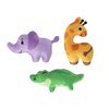 Fringe Studio Plush Dog Toy Set, Wild Times, Small 3 Piece Set, Pet Shop Collection (662052)