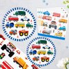 Traffic Cars Trucks Transportation Party Supplies Cars Paper Plates, Napkins, Tablecloth Transport Vehicle Theme Tableware Set Birthday Party Decorations for Boys Kids | Serves 20