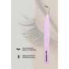 GMI Lash Tweezers - Set of 5 Eyelash Tweezers- Stainless Steel Eyelash Extension Tweezers - Multipurpose Lash Tweezers for Eyelash Extensions for Individual. (Pink)