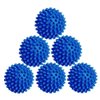 Colorsheng Laundry Dryer Balls - 6 Pack Reusable Fabric Softener Alternative (Blue)