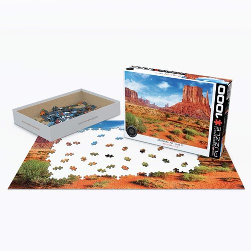 EuroGraphics Monument Valley 1000-Piece Puzzle, White