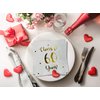 Cheers to 60 Years Cocktail Napkins | Happy 60th Birthday Decorations for Men and Women and Wedding Anniversary Party Decorations | 50-Pack 3-Ply Napkins | 5 x 5 inch folded (White)