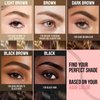 iMethod Eyebrow Pen - Eyebrow Pencil Magical Upgraded Eye Brow Pencils for Women with 4 Fork Tip & Spoolie Brush for Hair-Like Natural Brows, Last All-Day, Microblading Eyebrow Pen, Dark Brown