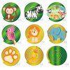 30Pcs Jungle Animals Theme Party Decoration,Safari Hanging Swirl Ceiling Whirl Party Supply for Boy Birthday Party Decorations, Baby Shower Party Hanging Decor