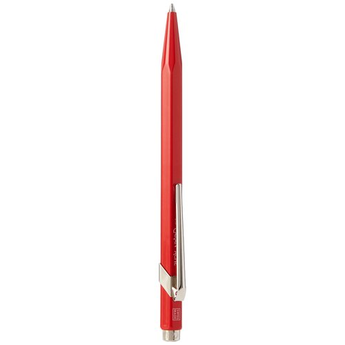 CREATIVE ART MATERIALS Caran D'ache Ballpoint Pen, Metal Red (849.070)