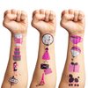 Paris Temporary Tattoos France Paris Party Decorations Favors Supplies French Theme Birthday 82PCS Cute Eiffel Towers Tattoo Stickers Christmas Gifts for Boys Girls Kids Class School Prizes Carnival