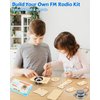 Poraxy Science Kits for Kids Age 8-12, STEM Toys for 8-13, Build Your Own Bluetooth Speaker & FM Radio, 3D Puzzles Education DIY Projects Crafts, Birthday Gifts for 9,10,11,14 Year old Teen Boys Girls