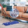 Ximoon Microfiber Flip Mop Refill Replacement for O Cedar Dust Mop Replace Head Chenille Dual Action Cleaning Pad Hardwood Floor Wet/Dry Mopping - 2 Pack