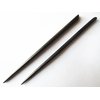 Myhsmooth Zz-bs-zg 2 Count Hair Sticks Natural Ebony (Black Sandalwood) Handmade Carved Hair Clip Shawl Hair Pins Pack of 2 Pcs