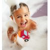 DolliBu Dump Truck Bath Buddy Squirter - Floating Truck Rubber Bath Toy, Fun Water Squirting Bathtime Play for Toddlers, Cute Construction Vehicle Toy for The Bathtub, Beach, & Pool for Girls & Boys