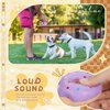 JellyArch 16 Pcs Donut Dog Toys Latex Squeaky Dog Toys for Aggressive Chewers Tough Durable Dog Chew Toy No Stuffing Teething Toys Dog Birthday Gift for Small Medium Dogs Halloween Christmas