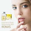 Ronas VITA Cell Solution Anti Aging Serum for Face neck with Hyaluronic Acid Vitamin C Ceramide Beta glucan Hydrating Tone up serum for Dark Spots Fine Lines and wrinkles 0.16oz 10vial