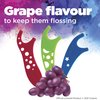 GUM Crayola Kids Flossers with Fluoride - Designed for Little Hands - Fun Grape Flavor - Easy to Use Kids Floss Picks for Children Ages 3+, 40ct (6pk)