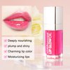 sefudun Hydrating Lip Glow Oil-Moisturizing Lip Gloss -Hydrating Lip Glow Oil Long Lasting Waterproof Lip Tint Set Lip Stain (PINK)