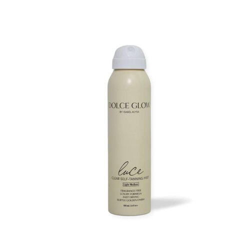 DOLCE GLOW Luce Clear Self-Tanning Mist Mini (Travel Size), 3.4 Fl Oz (Pack of 1)