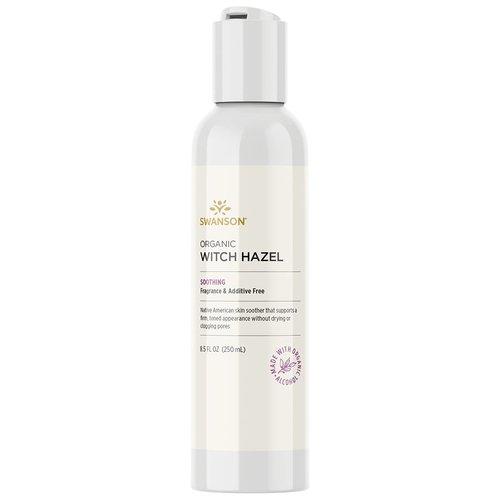 Swanson Natural Organic Witch Hazel Facial Toner 8.5 fl Ounce (250 ml) Liquid