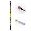 KADS Kolinsky Brush 2 Way Acrylic Professional French Manicure Clean-up Brush Nail Art Brush Stirring Rod((10#)