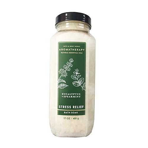 Bath & Body Works Bath & Body Works Aromatherapy Stress Relief Eucalyptus Spearmint 17.0 Oz Bath Soak, 17.0 Oz