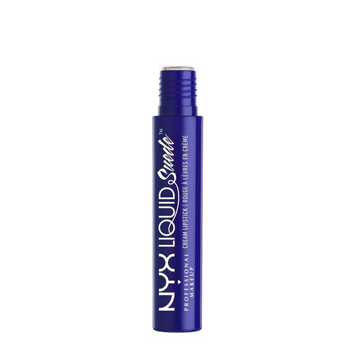 NYX PROFESSIONAL MAKEUP Liquid Suede Cream Lipstick - Jet-Set (True Blue)
