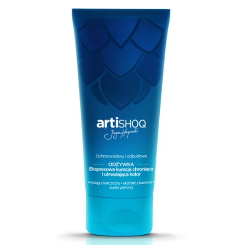 ARTISHOQ Express Color Preservation & Finishing Treatment - Advanced Hair Color Conditioner for Protection and Reconstruction with Caviar Extract, Sunflower Oil, and Pearl Powder - 200 ml / 6.8 oz