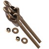 Swing Set Hanger Zinc Plated 3/8" (1 Pair) (4" Long)