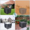 Saking Fire Pit Cover,28 inch Firepit Covers Square Gas Fireplace Fire Pit Table Cover for Propane Fire Pit- 28 X 28 inch