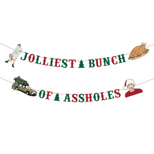 National Lampoons Christmas Vacation Decorations, Funny Christmas Party Banner Decor Supplies, Ugly Christmas Sweater Party Decorations, Christmas Vacation Merchandise Gifts for Women Men