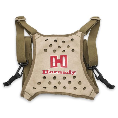 Hornady Binocular Harness 99121 - Durable, Lightweight Binocular Harness Strap with Form-Fitting X Panel for Comfort & Hands-Free Wear -Easy On & Off Bino Harness for Hunting, Hiking, or Bird Watching
