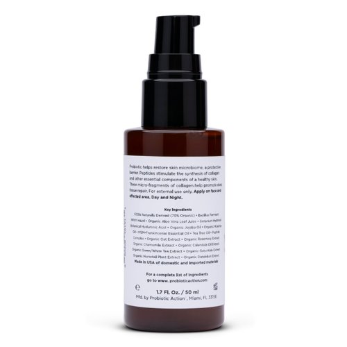 Skin Blemish Control. Probiotic and Peptide Complex Hydrating Gel. Probiotic Keep Your Skin Free of Risk of Acne, Rosacea, and Eczema.