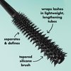 e.l.f. Lash XTNDR Mascara, Made With Tubing Technology For The Look Of Lash Extensions, Clump & Flake Free, Vegan & Cruelty-Free, Pitch Black
