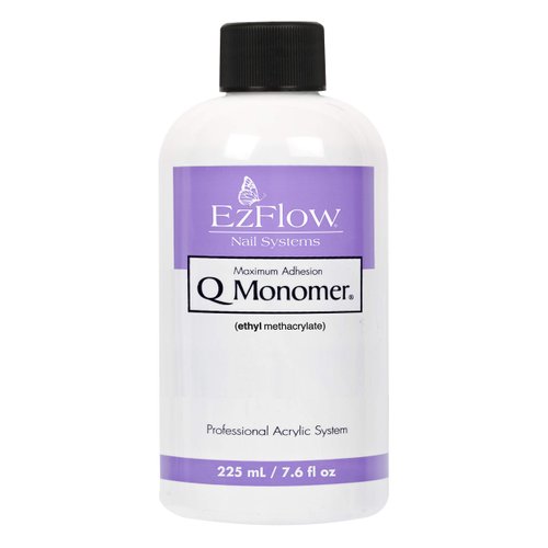 EZ Flow Q Monomer False Nails, 7.6 Fluid Ounce