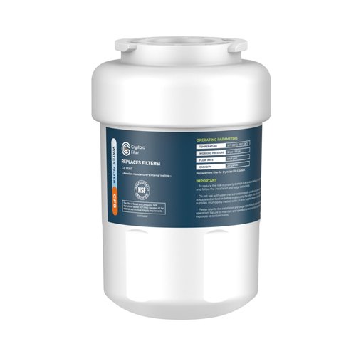 Crystala Filters Water Filter Compatible with MWF SmartWater, MWFA, MWFP, GWF, GWFA, Kenmore 9991, 46-9991, HDX FMG-1, WFC1201 (1 Pack)