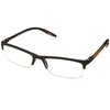 SAV Eyewear Men's Sportex Ar4150 Brown Reading Glasses, 29 mm