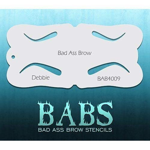 Bad Ass Debbie Brow Stencil BAB4009
