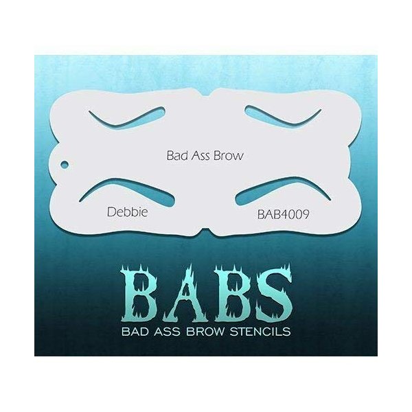 Bad Ass Debbie Brow Stencil BAB4009
