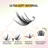 Mayhug Lash Clusters 88 Pcs Cluster Eyelash Extensions Anime Lashes D Curl False Eyelashes Fluffy Lashes Wispy DIY Lash Extensions at Home (Sparky,Mix8-16mm)