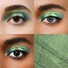 Color Mirror Longwear Cream Eye Shadow Sticks(47 Emerald Metallic), Smudge-Proof, Waterproof Eyeshadow,Silky Formula Glitter With Makeup Brush,Purple Eyeshadow Stick
